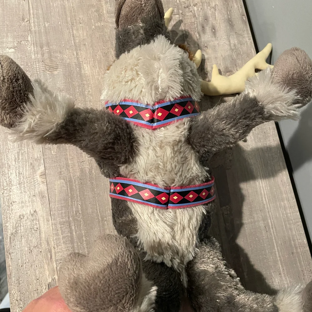 Disney Frozen Sven Plush Reindeer + Baby Olaf